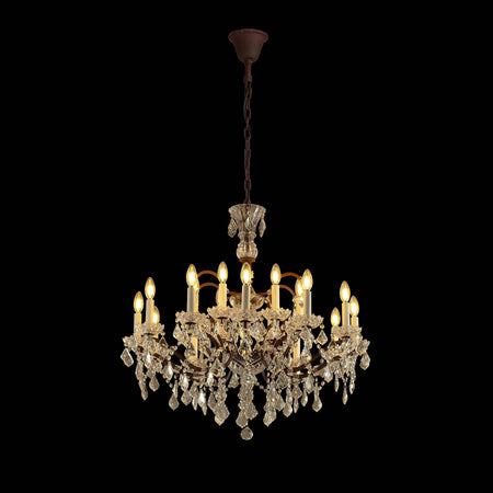Rustline 18-Light Crystal Chandelier