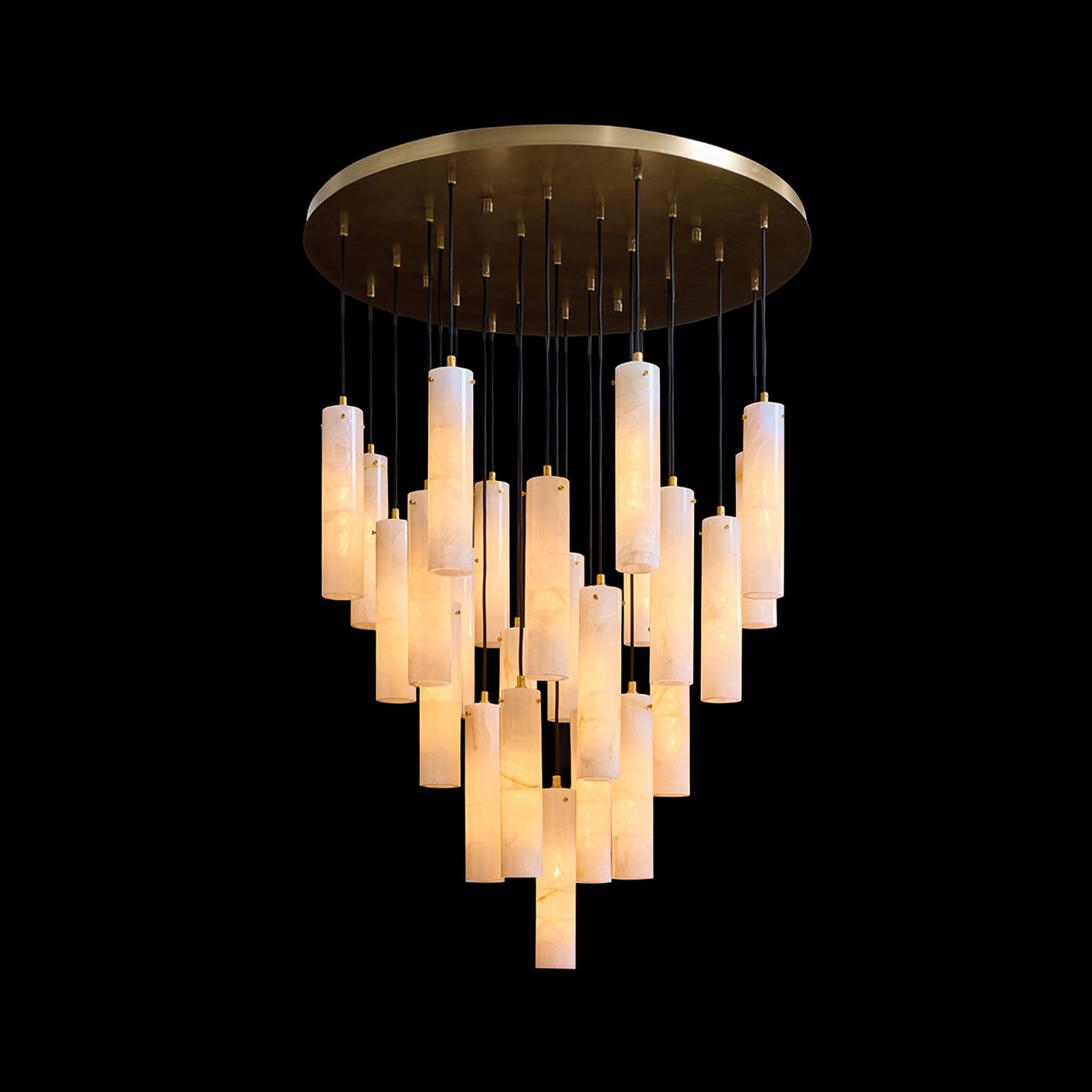 Pluvia Alabaster Cascade Chandelier