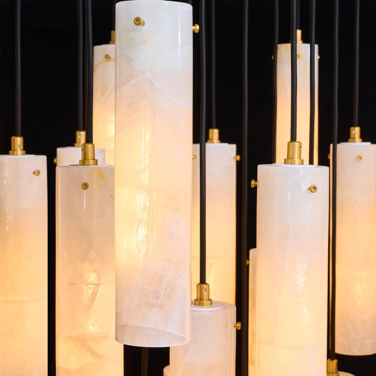 Pluvia Alabaster Cascade Chandelier