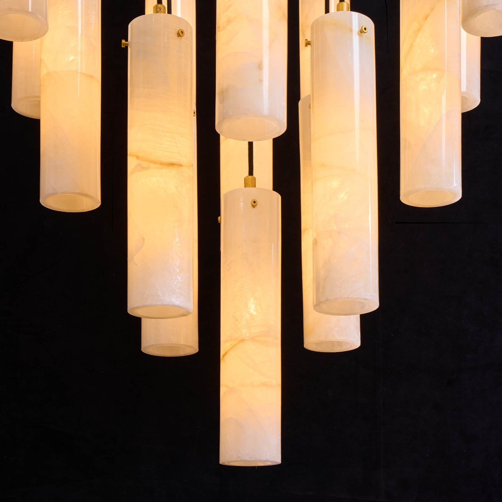 Pluvia Alabaster Cascade Chandelier