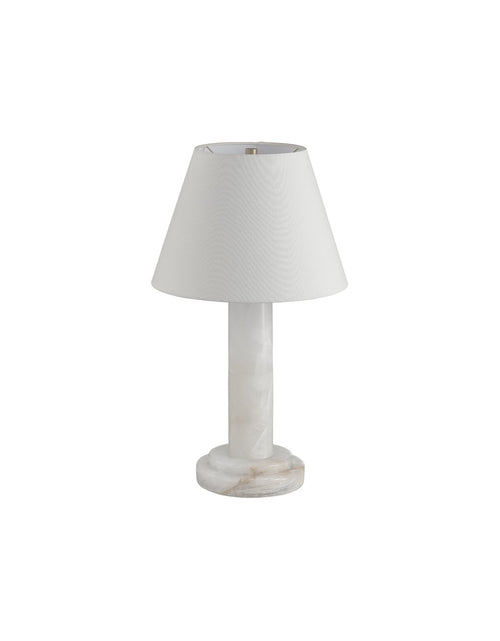 Load image into Gallery viewer, Calista Natural Calcite Column Table Lamp
