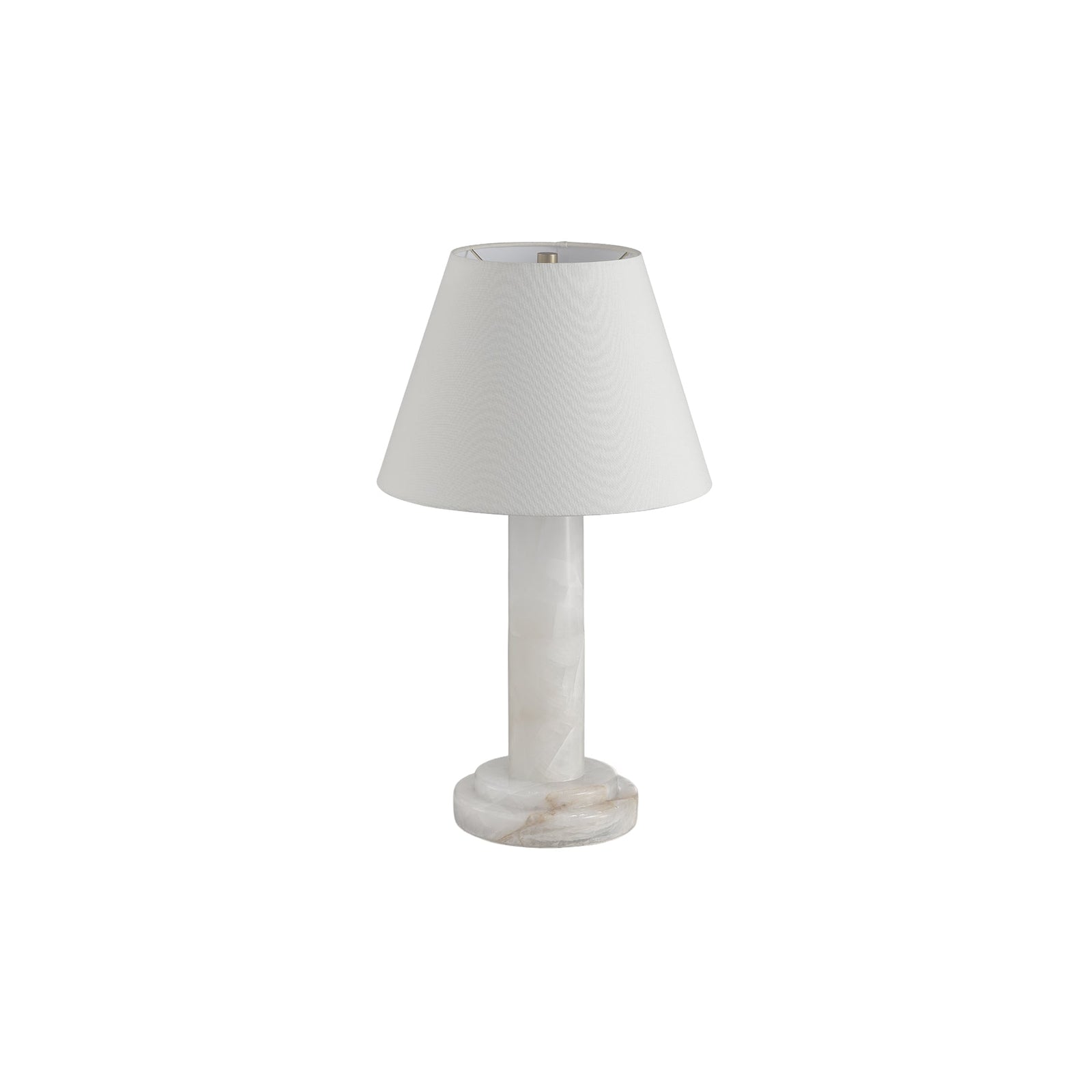 Calista Natural Calcite Column Table Lamp
