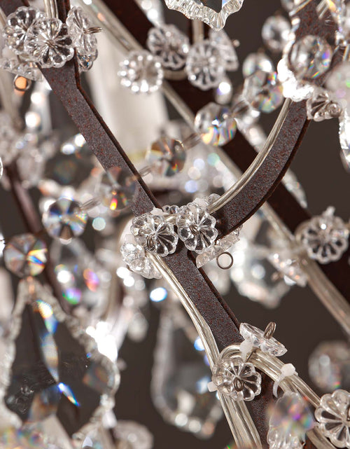 Load image into Gallery viewer, Rustline 25-Light Crystal Chandelier
