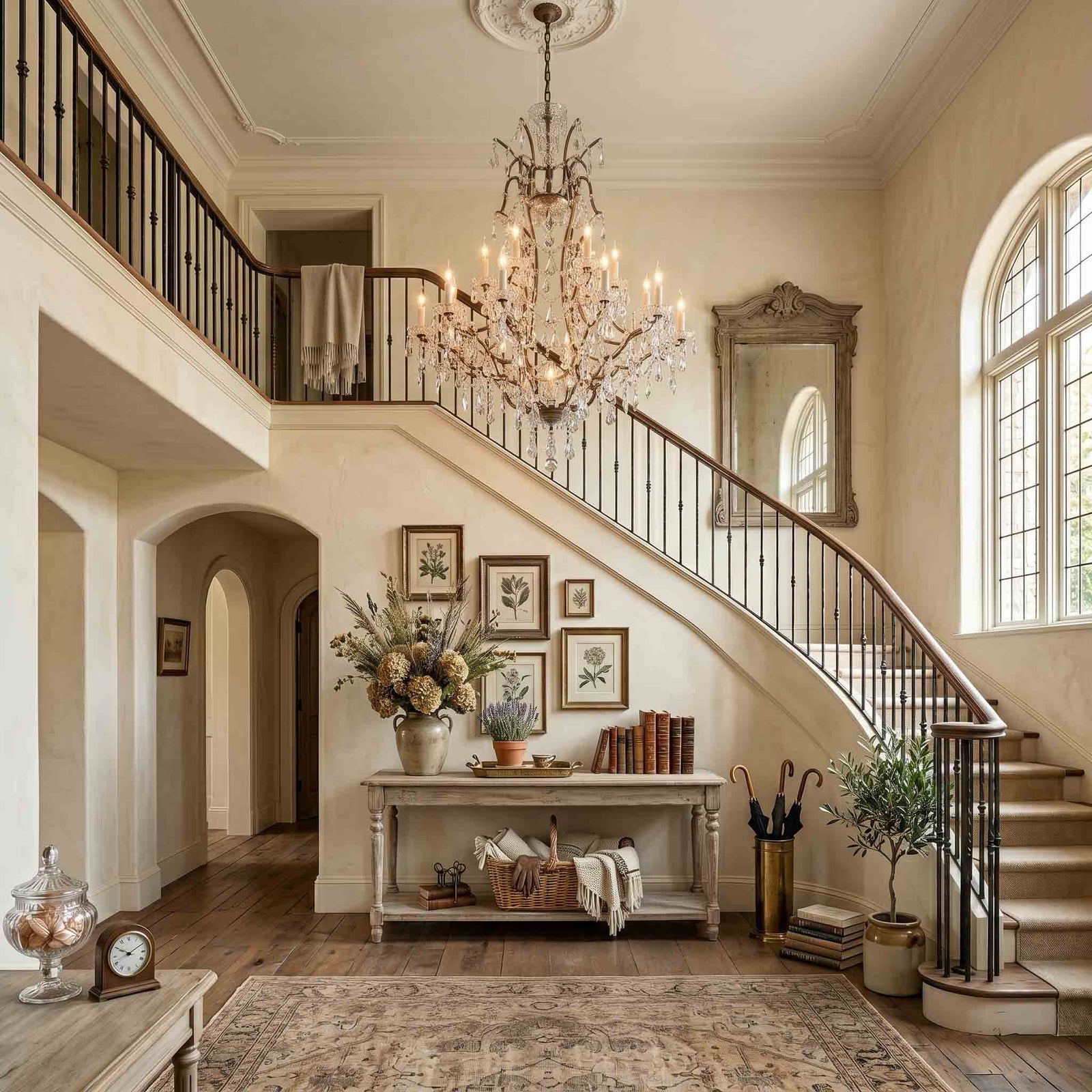Rustline 25-Light Crystal Chandelier