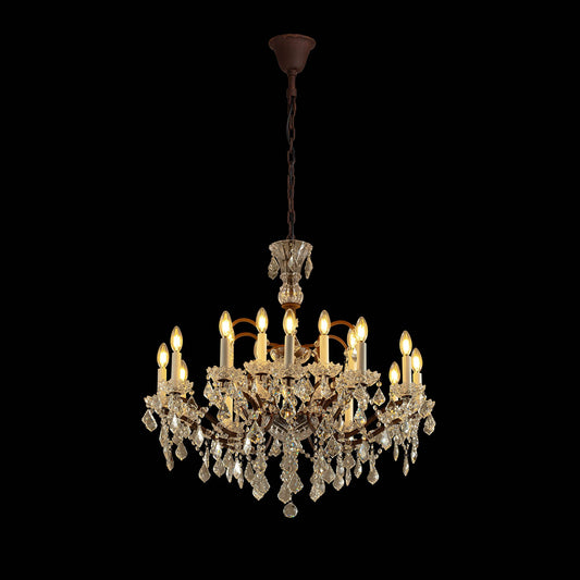 Rustline 18-Light Crystal Chandelier