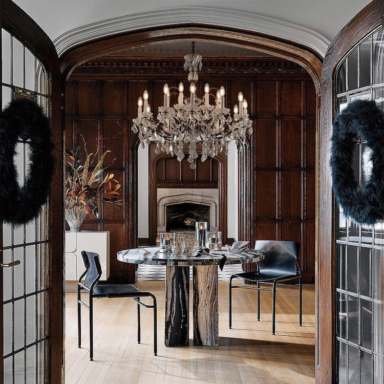Rustline 18-Light Crystal Chandelier