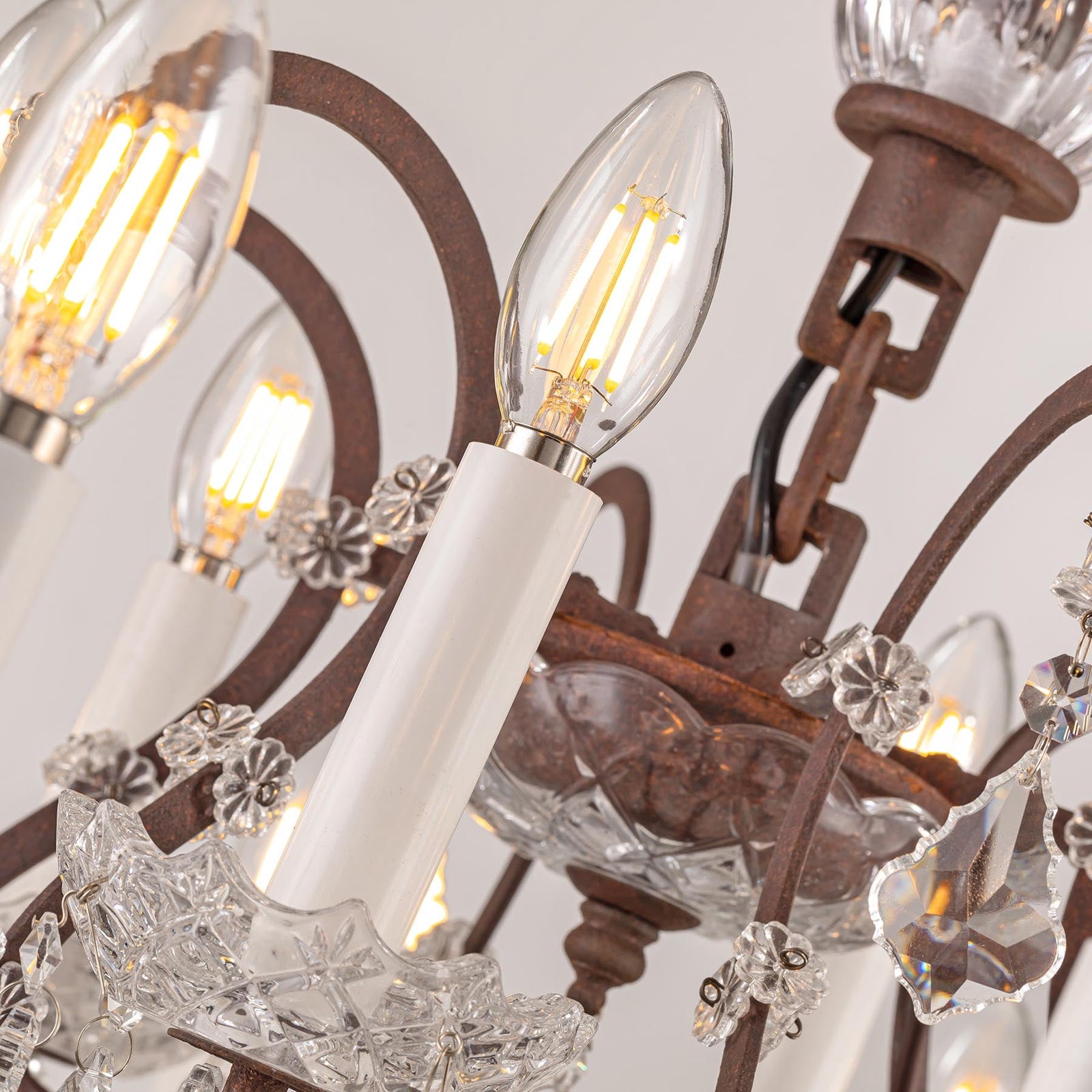 Rustline 18-Light Crystal Chandelier